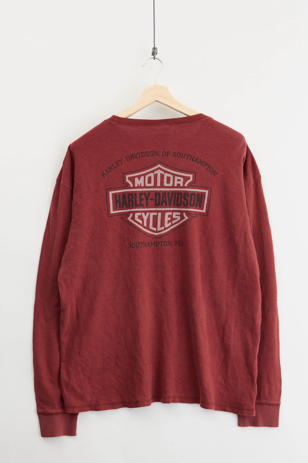 Harley waffle-knit longsleeve (2XL) - Image 2