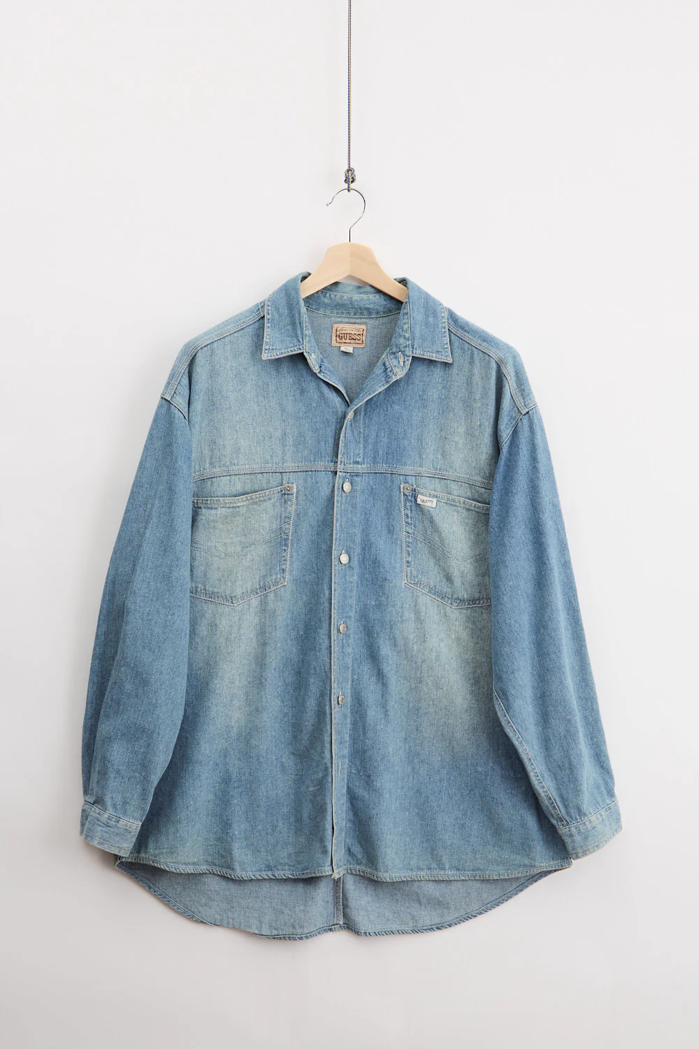 90's Guess Denim shirt (XL)