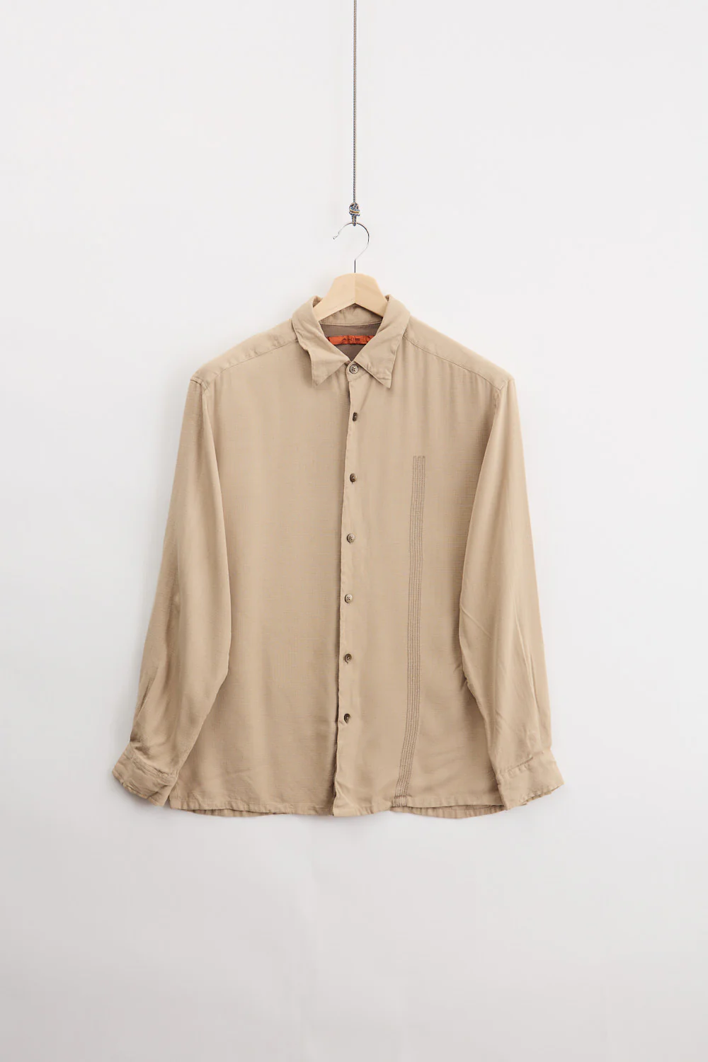 Silk textured shirt (M)