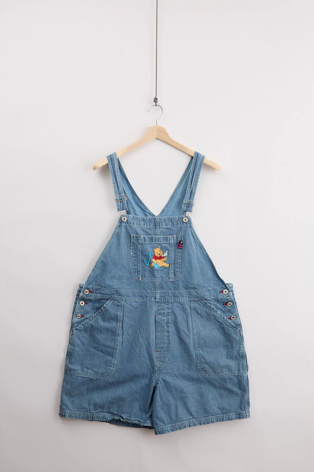 90's Disney Plus Striped Dungaree (46)