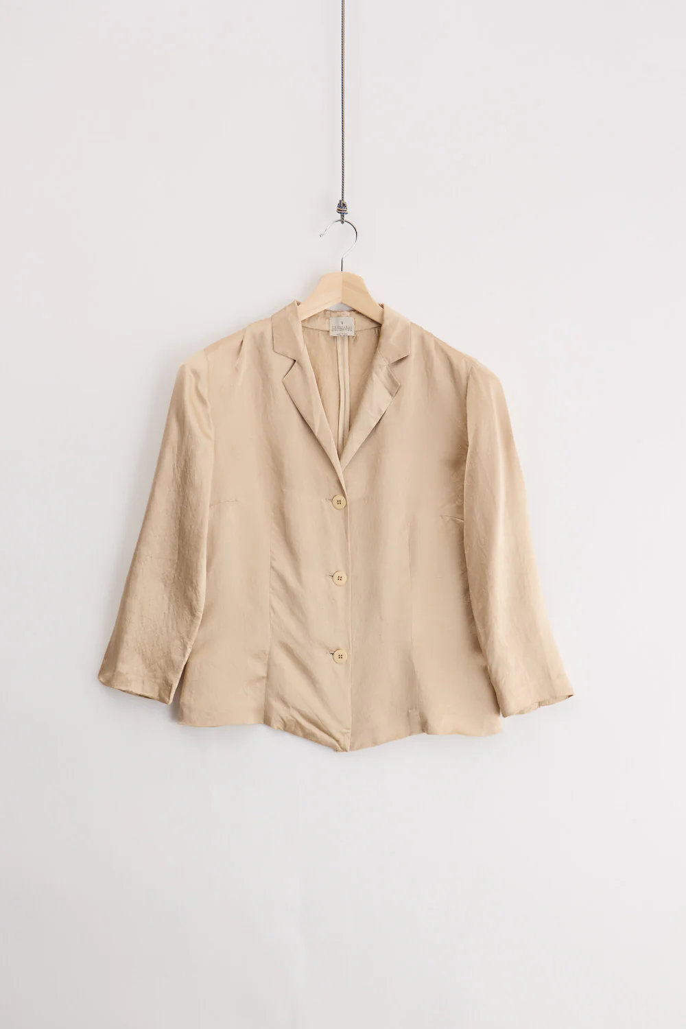 Trussardi Unlined Silk Blazer (M)