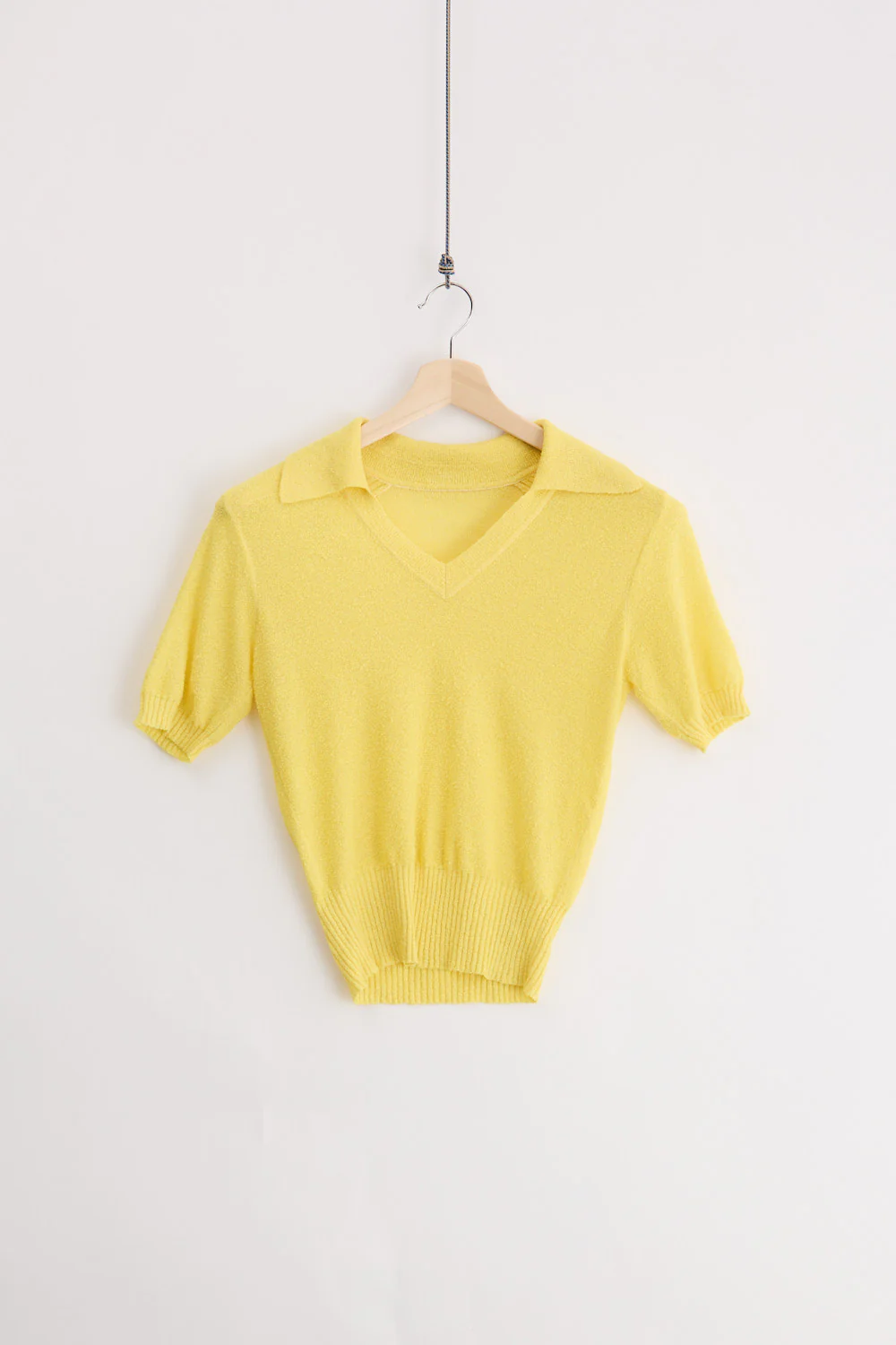 Vintage Summer Knit Polo (S)