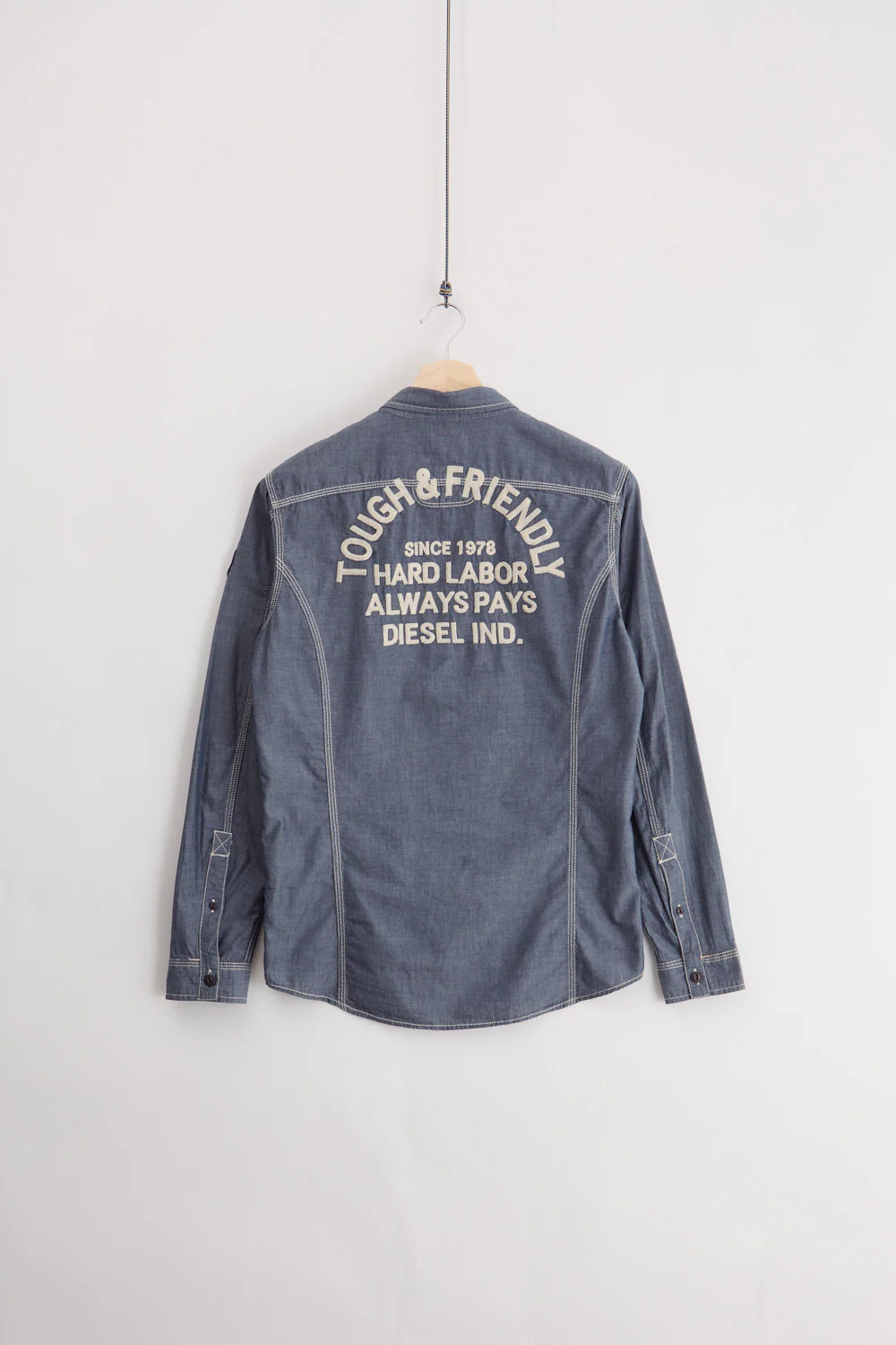 Diesel Chambray work shirt (M) - Image 2