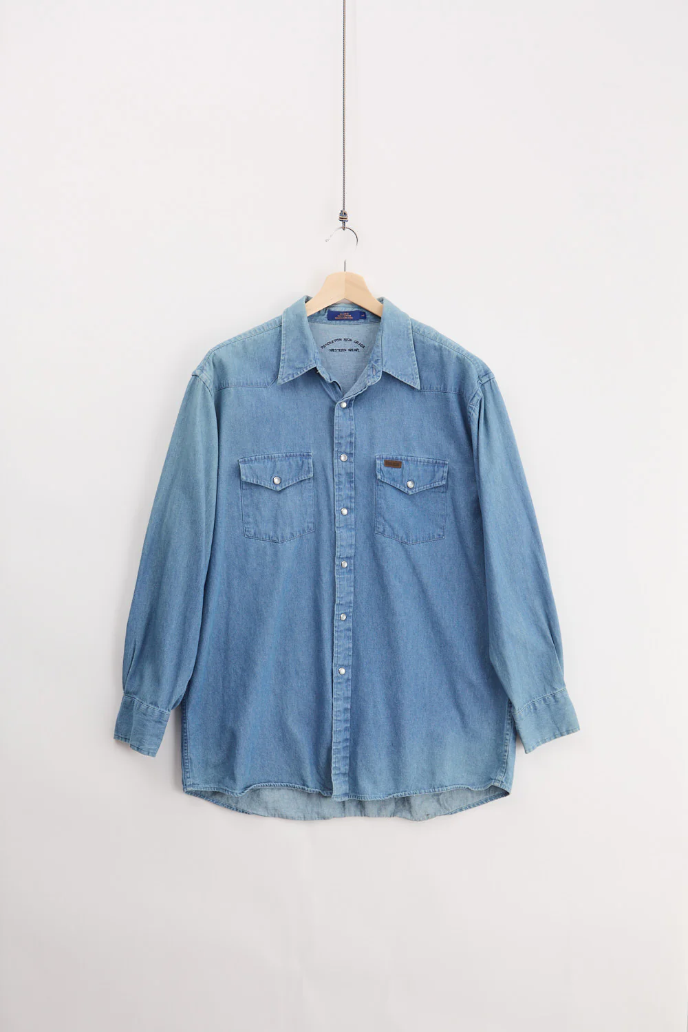 Pendleton Western Denim Shirt (L)