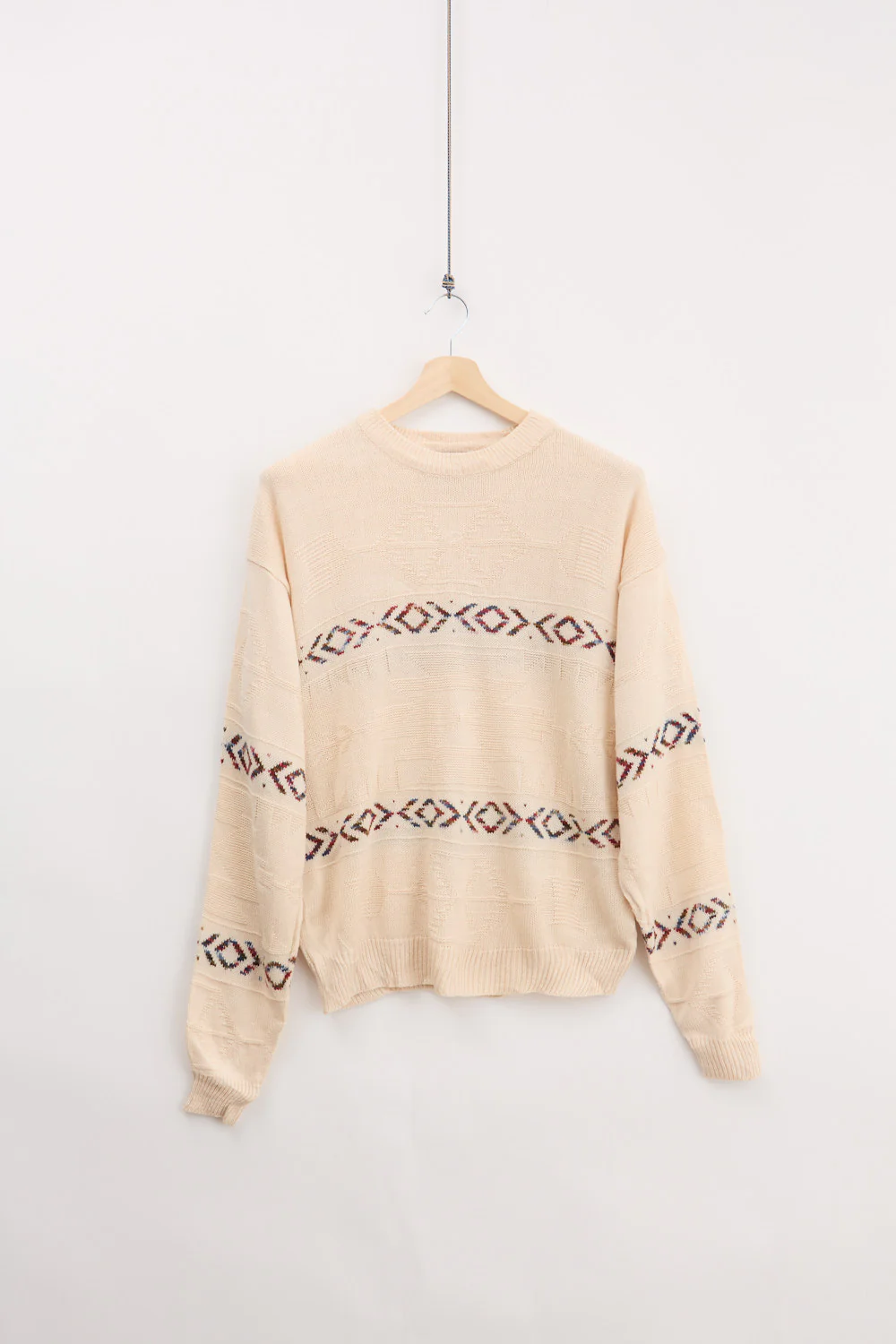 Jaquard Knit Sweater (L)