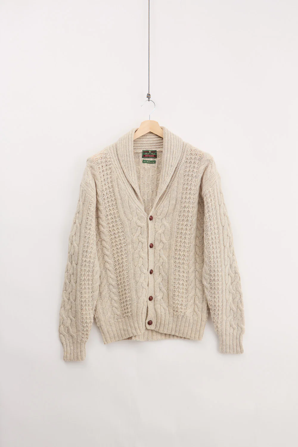Traditional Knit Cardigan (L)