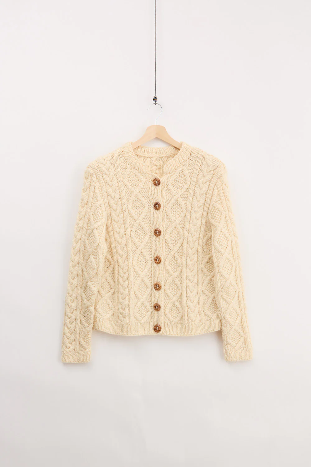 Traditional Knit Cardigan (S)