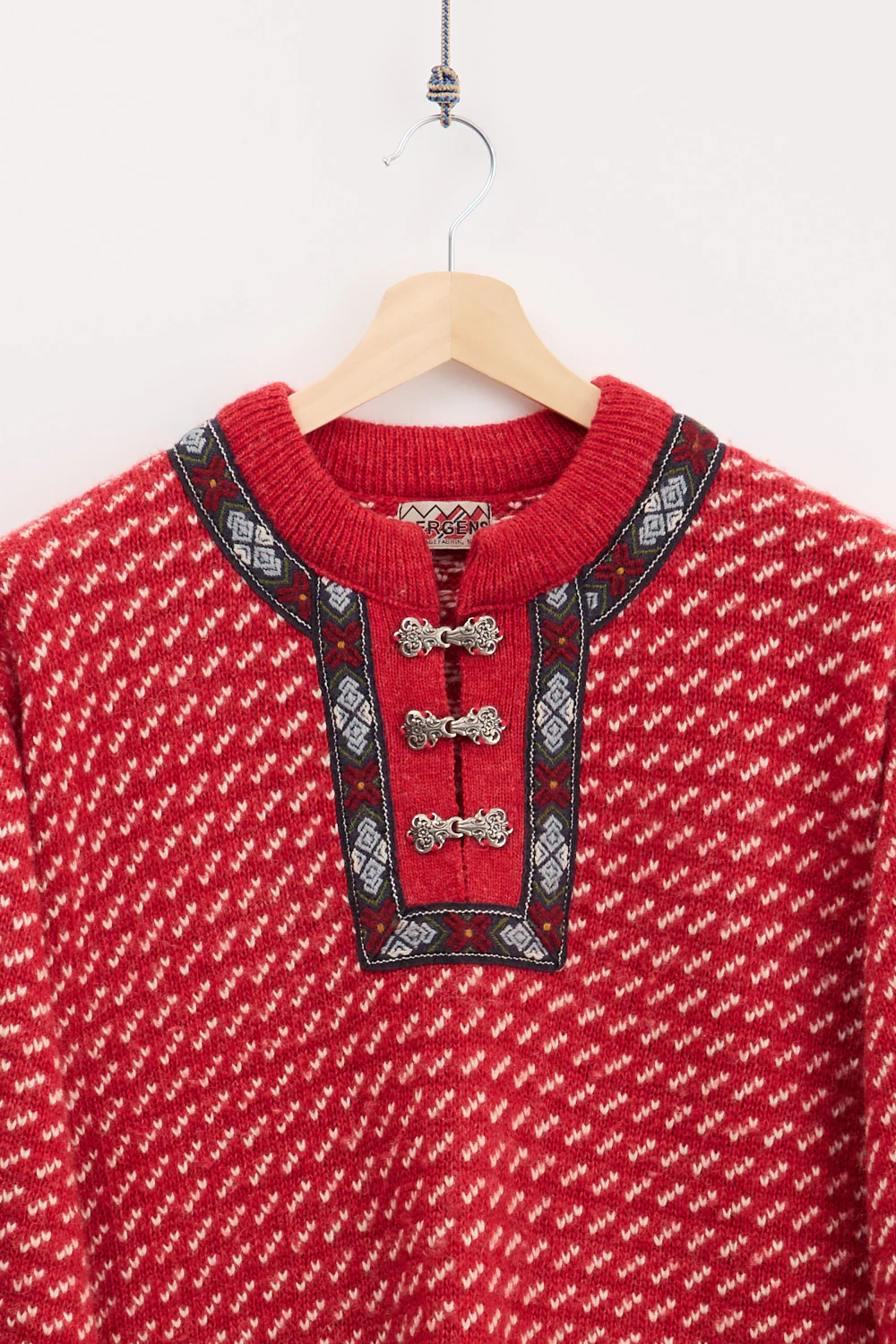 Bergens Norwegian Knit Sweater (M) - Image 2