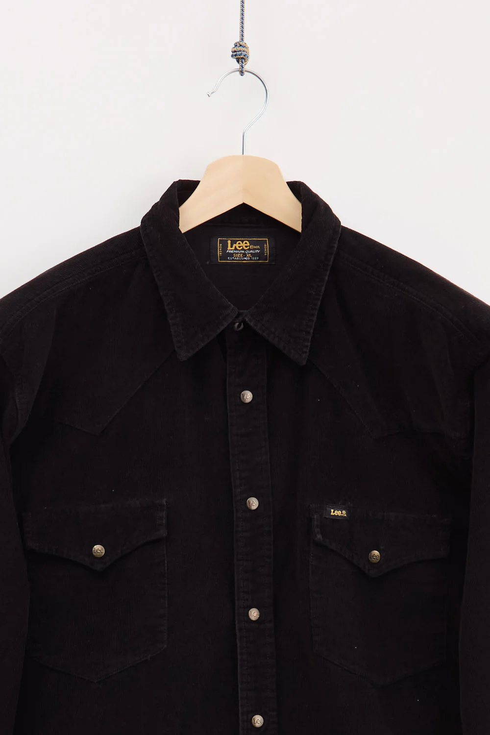 90's Lee Western Corduroy Shirt (XL) - Image 2