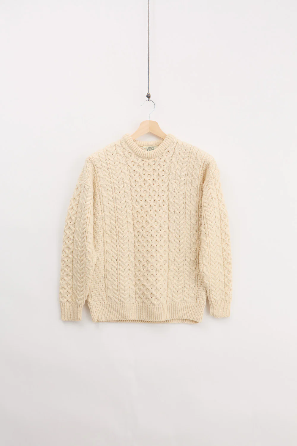 90's Carraig Donn Irish Aran Knit (S)