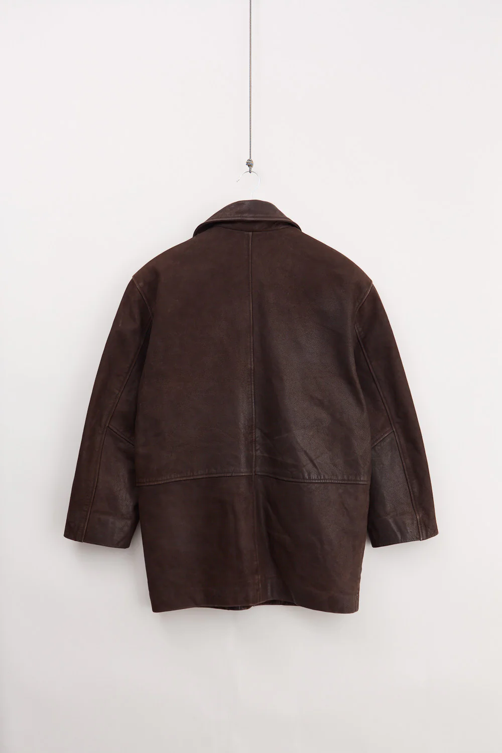 Numbuck Leather Car Coat (M) - Image 2