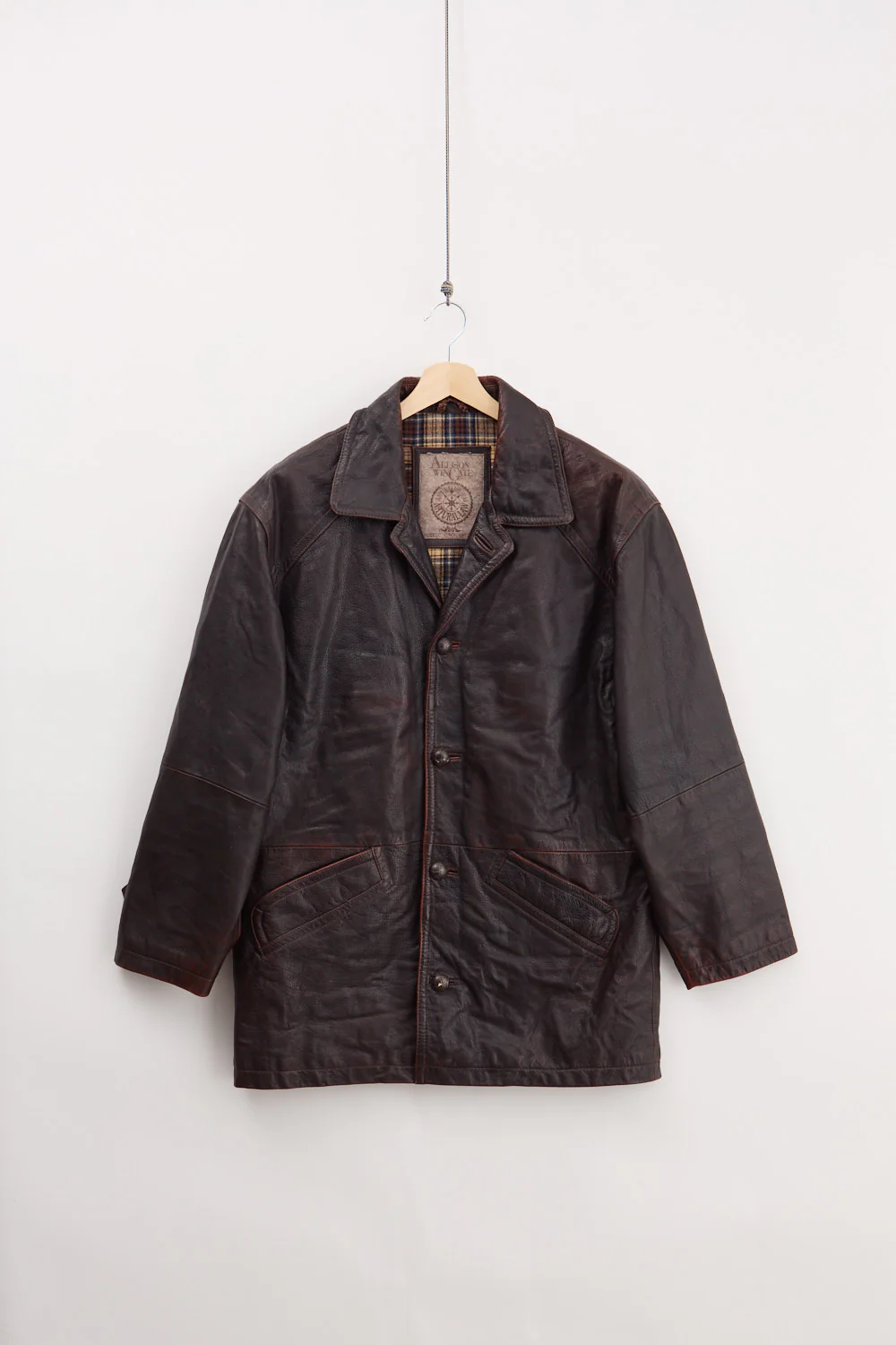 Leather Car Coat (L)