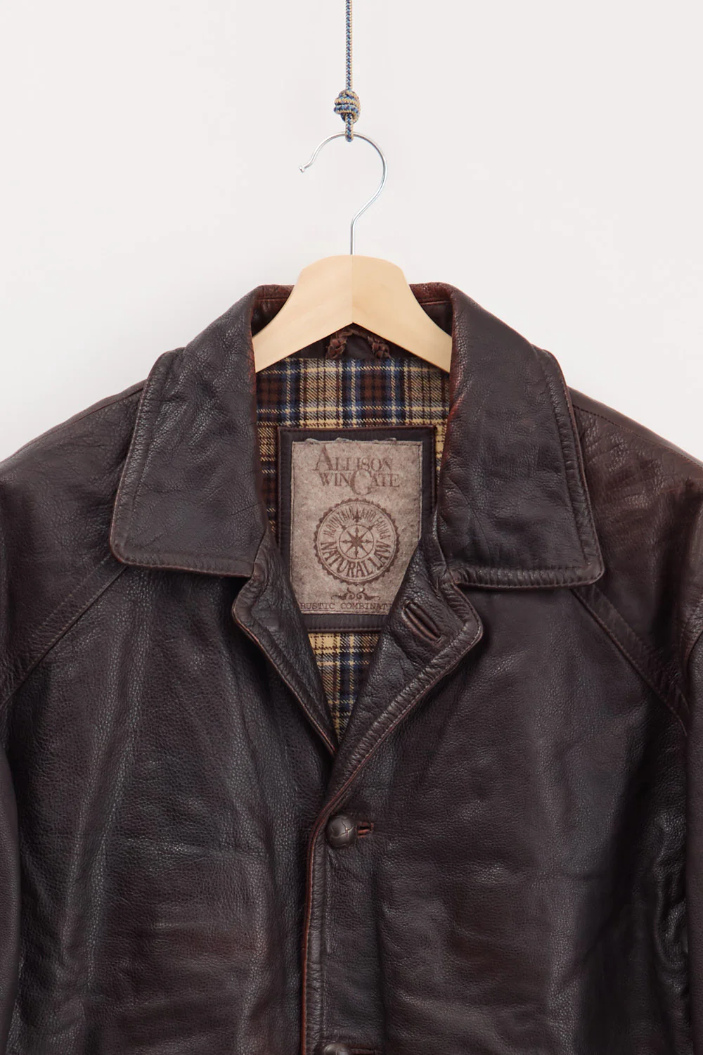 Leather Car Coat (L) - Image 3