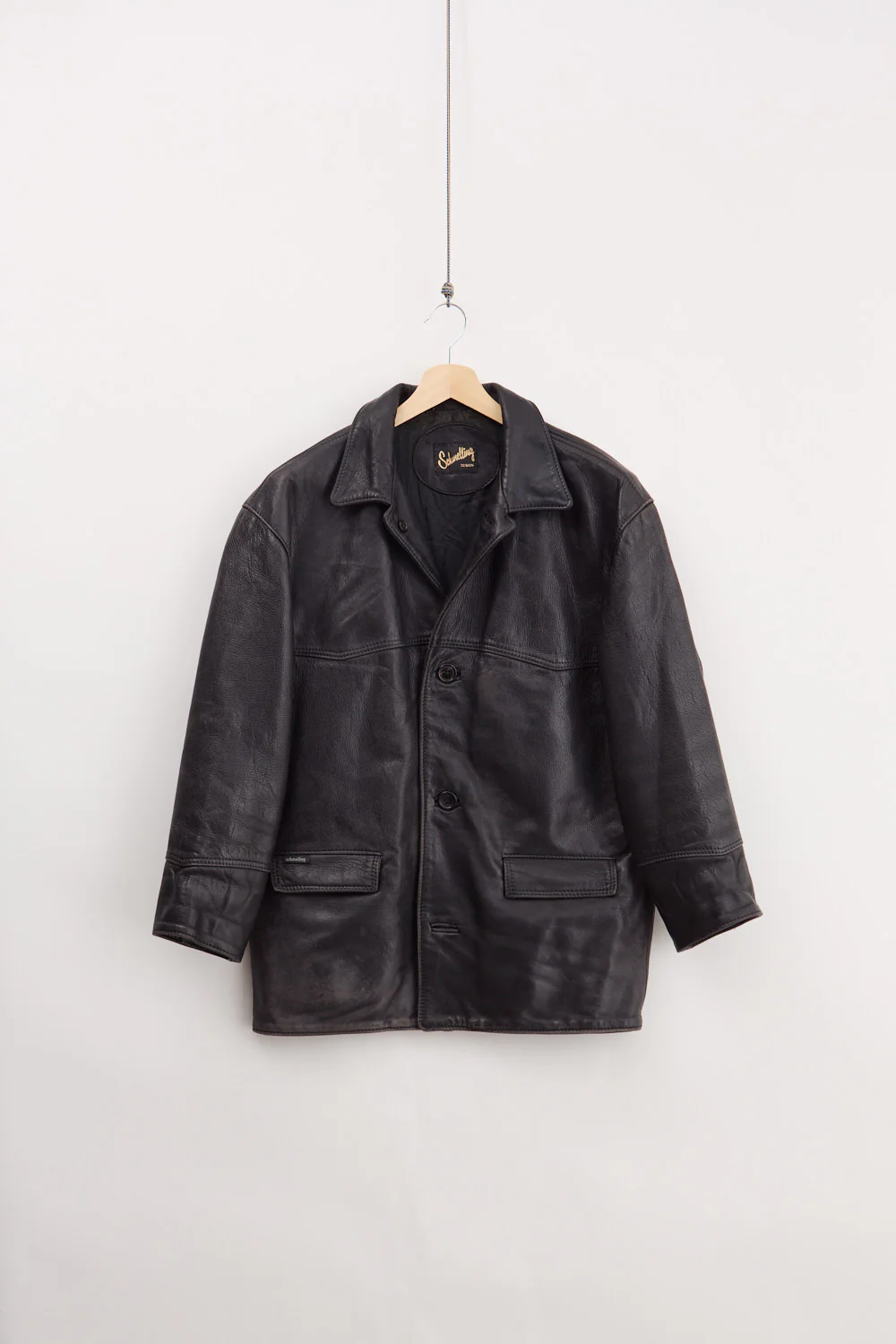 Leather Car Coat (M)