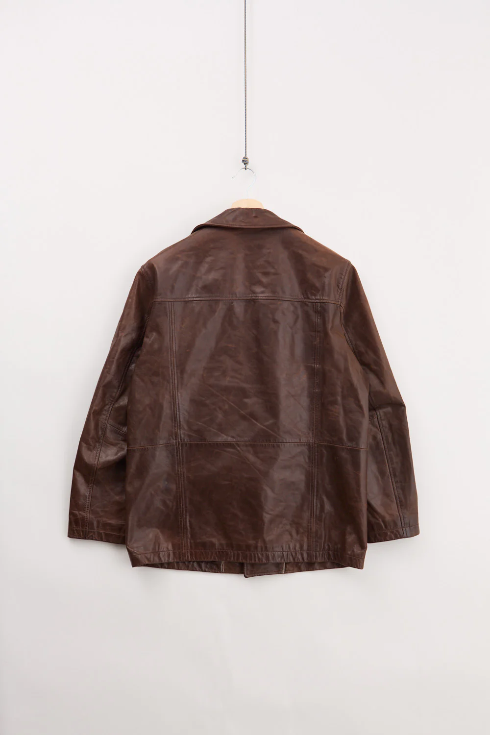 Boss by Hugo Boss Leather Car Coat (M) - Image 2