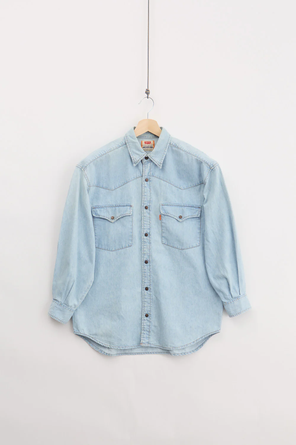 Levi's Orange Tab Western Denim Shirt (M)