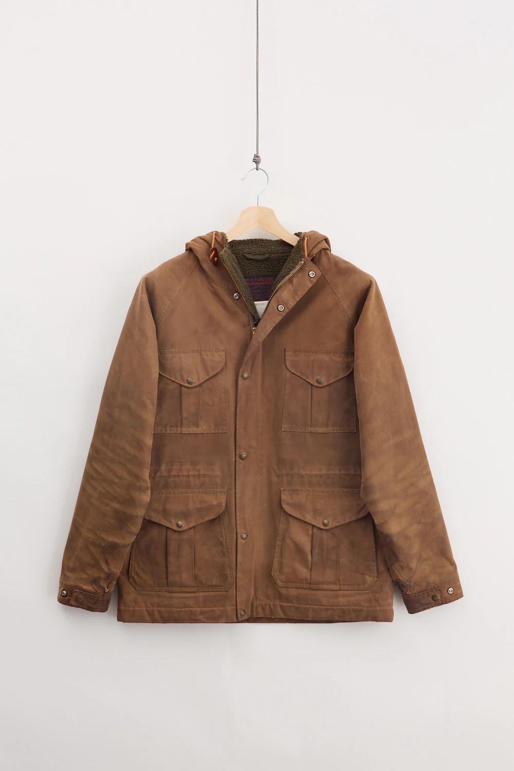 Filson Heavyweight Tin Cloth Waxed Jacket (L)