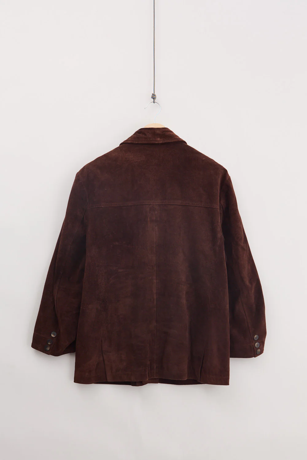 Suede Leather Jacket (L) - Image 2
