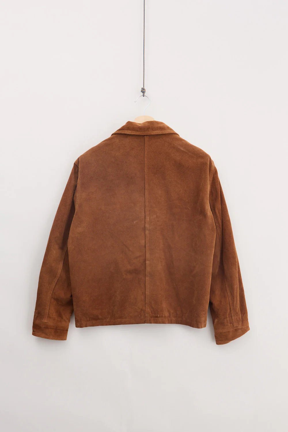 Suede Leather Jacket (M) - Image 2