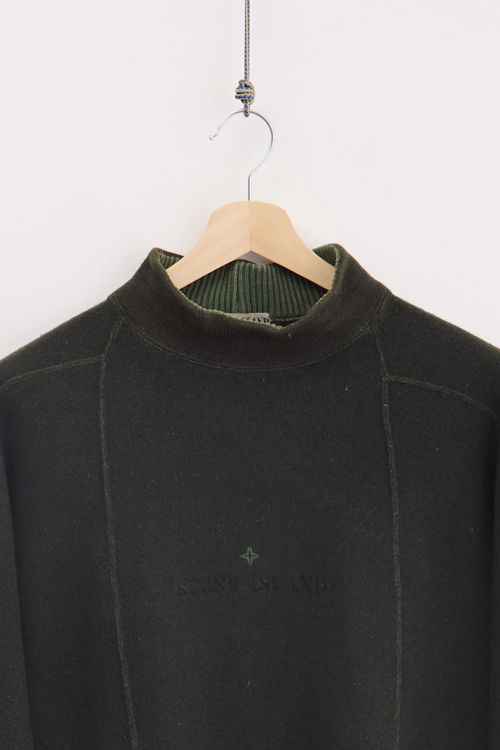 90's Stone Island Knit Sweater (XL) - Image 3