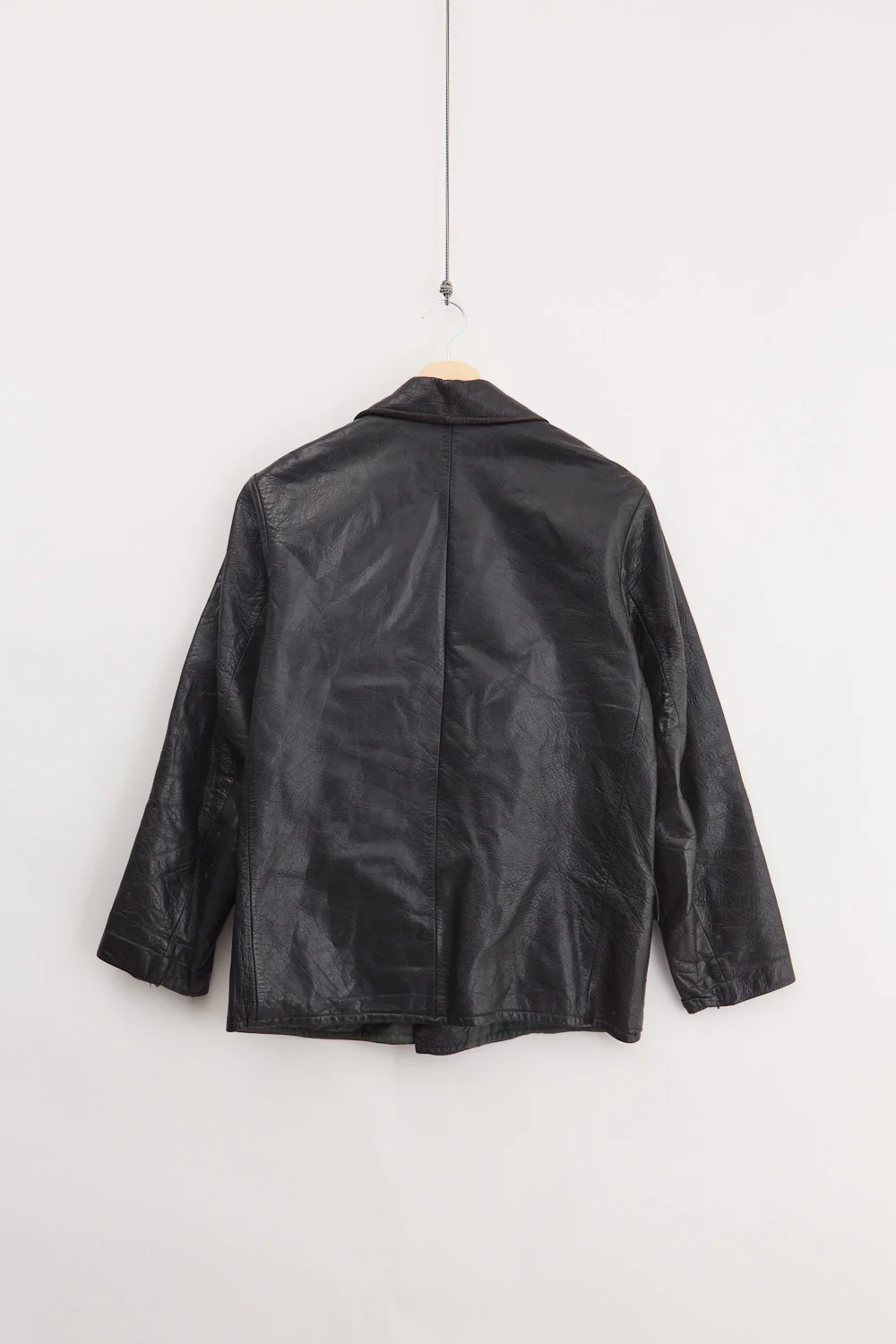 1950's Swedish State Railways Leather Jacket (M) - Image 2