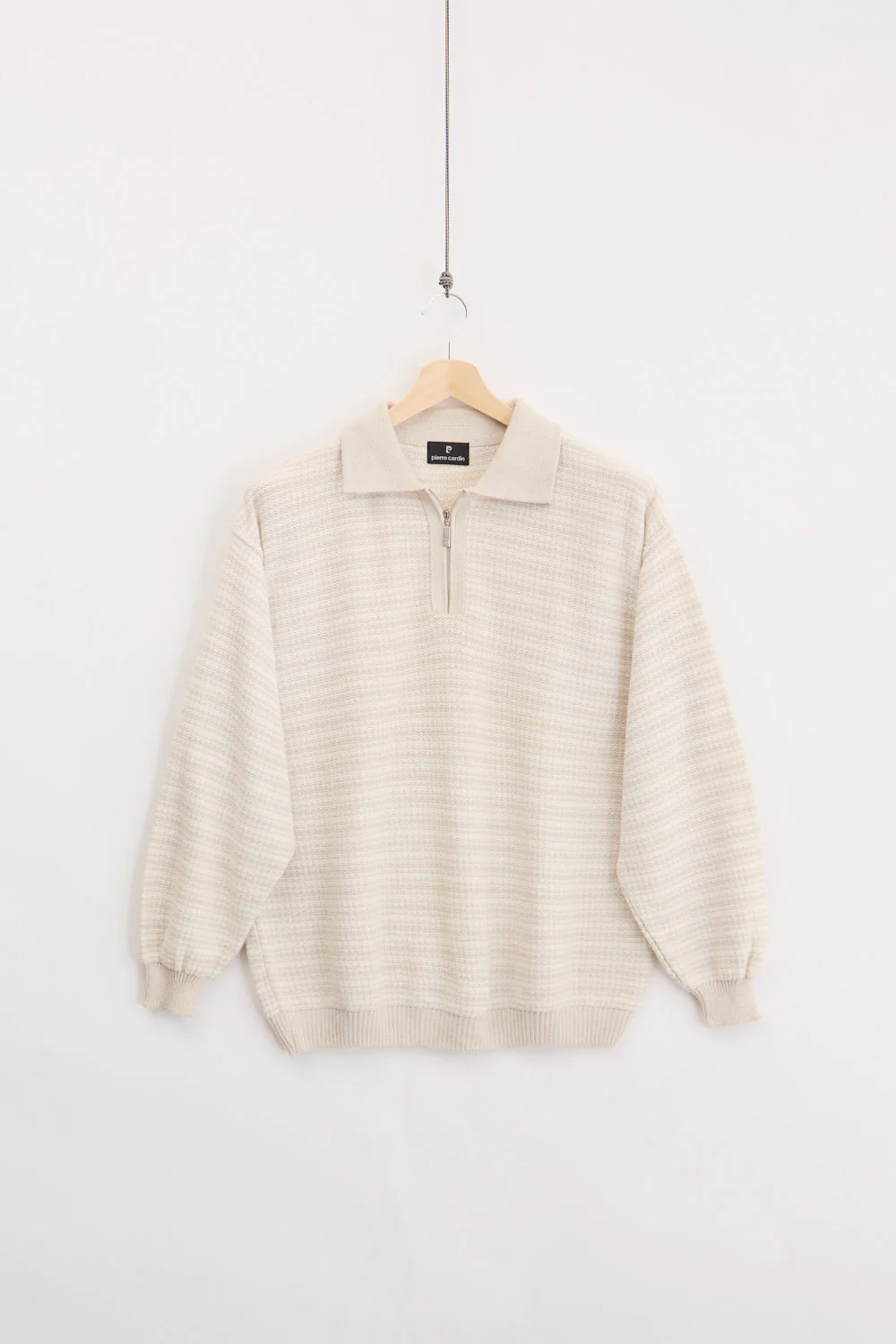 Pierre Cardin Quarter Zip Knit (XL)