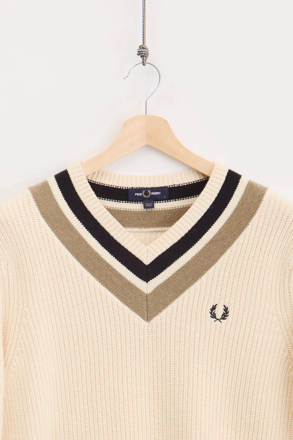 Fred Perry Knit Sweater (S) - Image 2