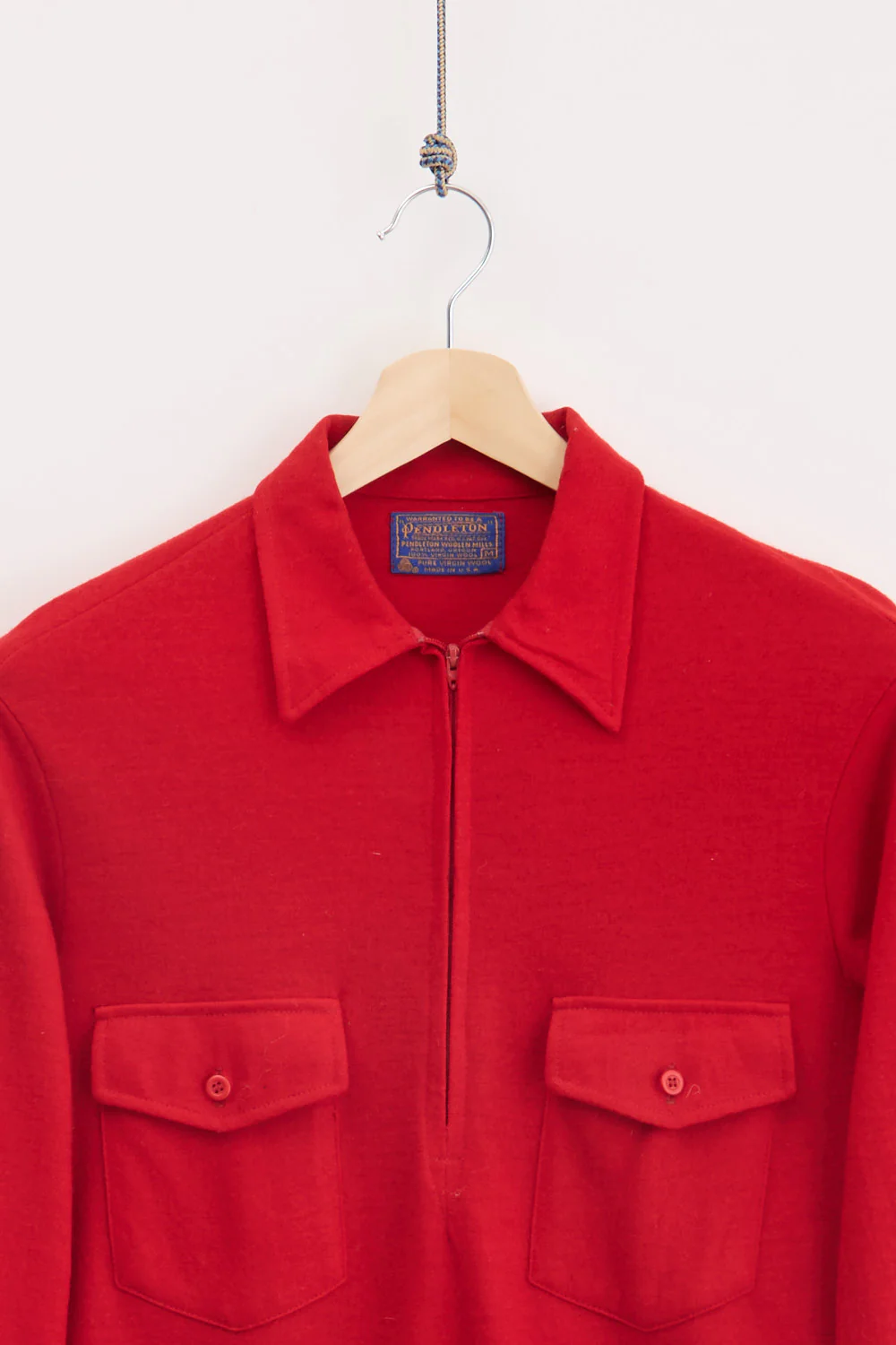 Pendleton Halfzip Wool Shirt (M) - Image 2
