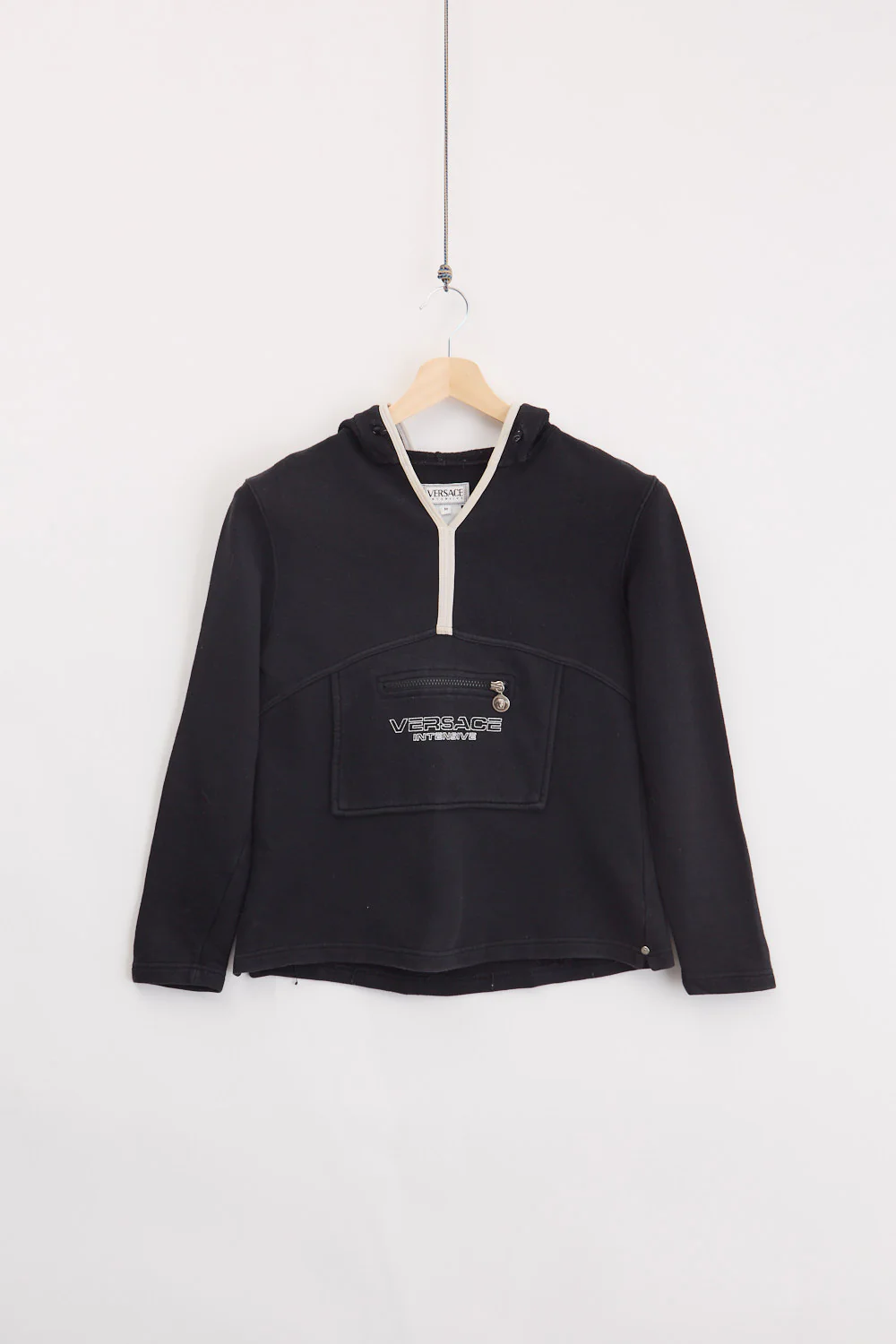 90's Versace Pullover Hoodie (M)