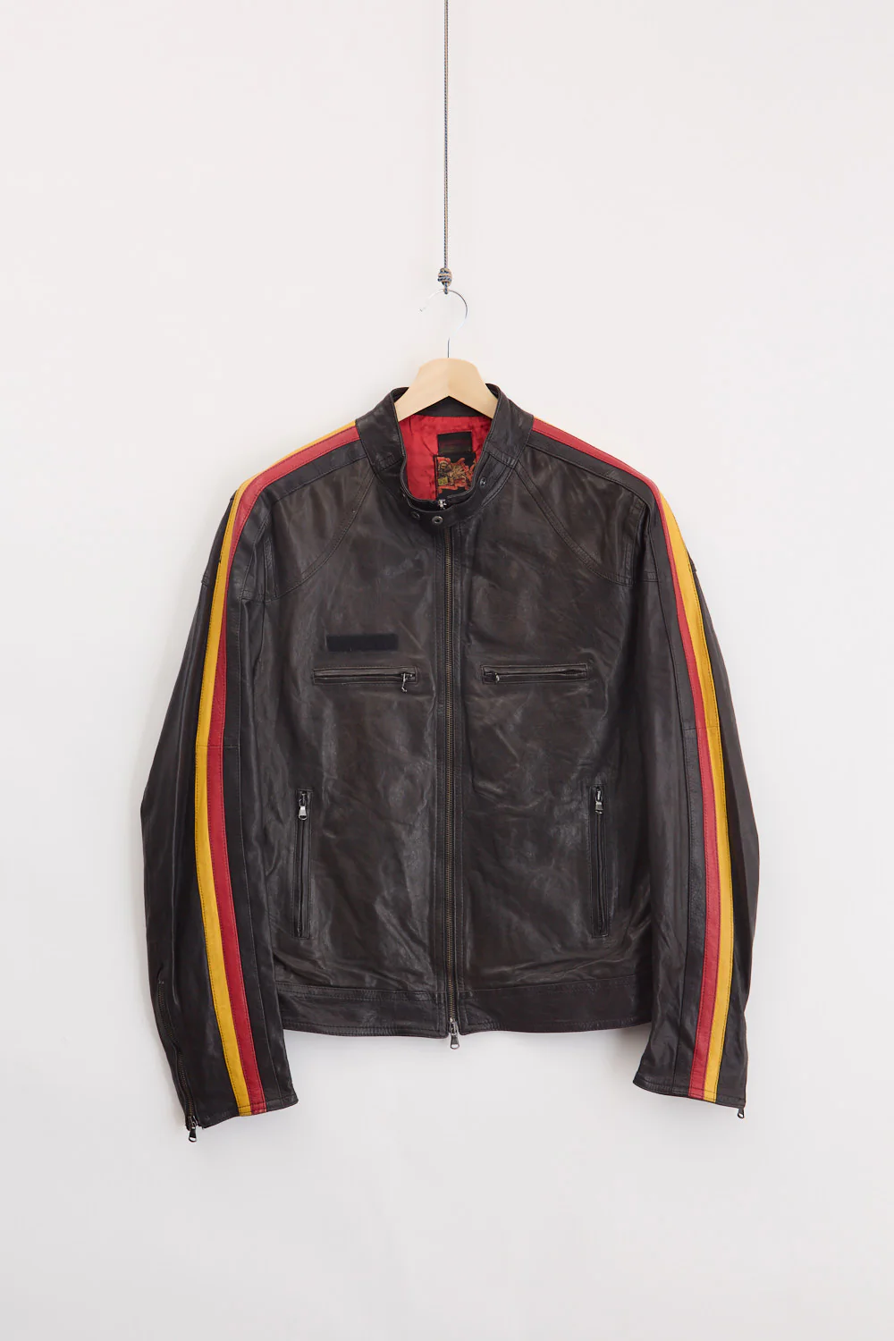 Leather Racing Jacket (M)