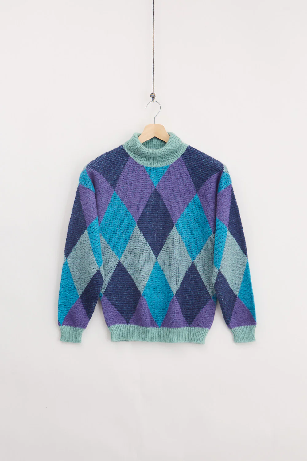Italian Turtleneck Knit Sweater (M)