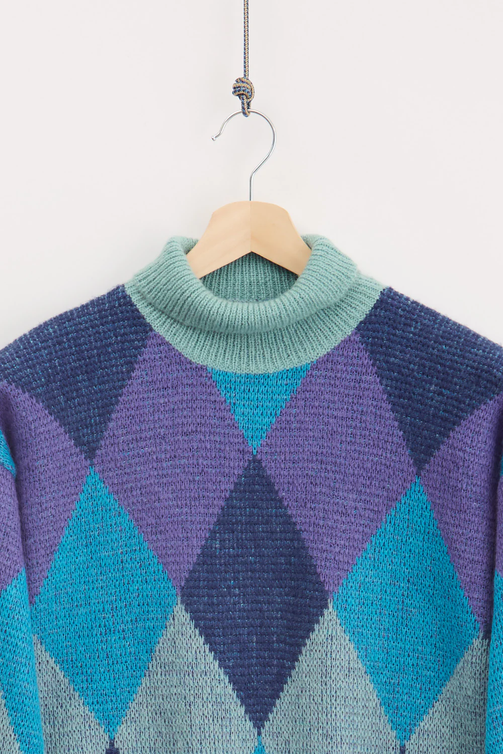 Italian Turtleneck Knit Sweater (M) - Image 2