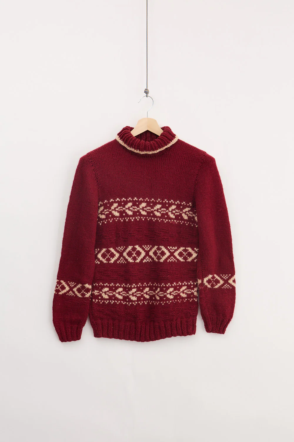 Traditional Norwegian Wool Knit (L)