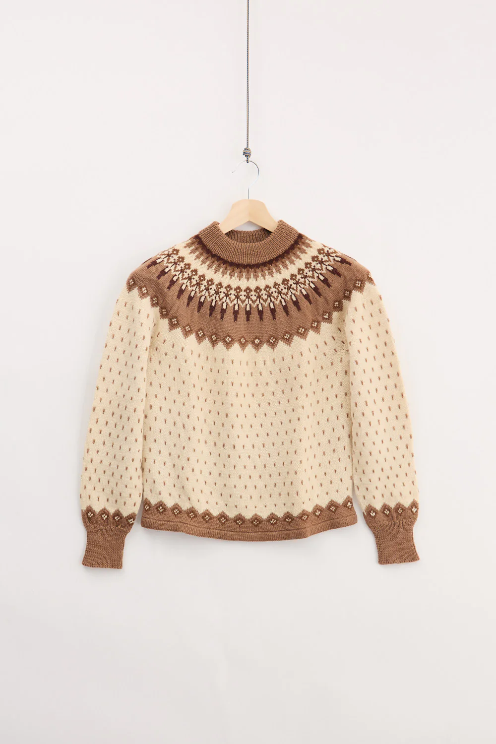 Traditional Norwegian Wool Knit (L)