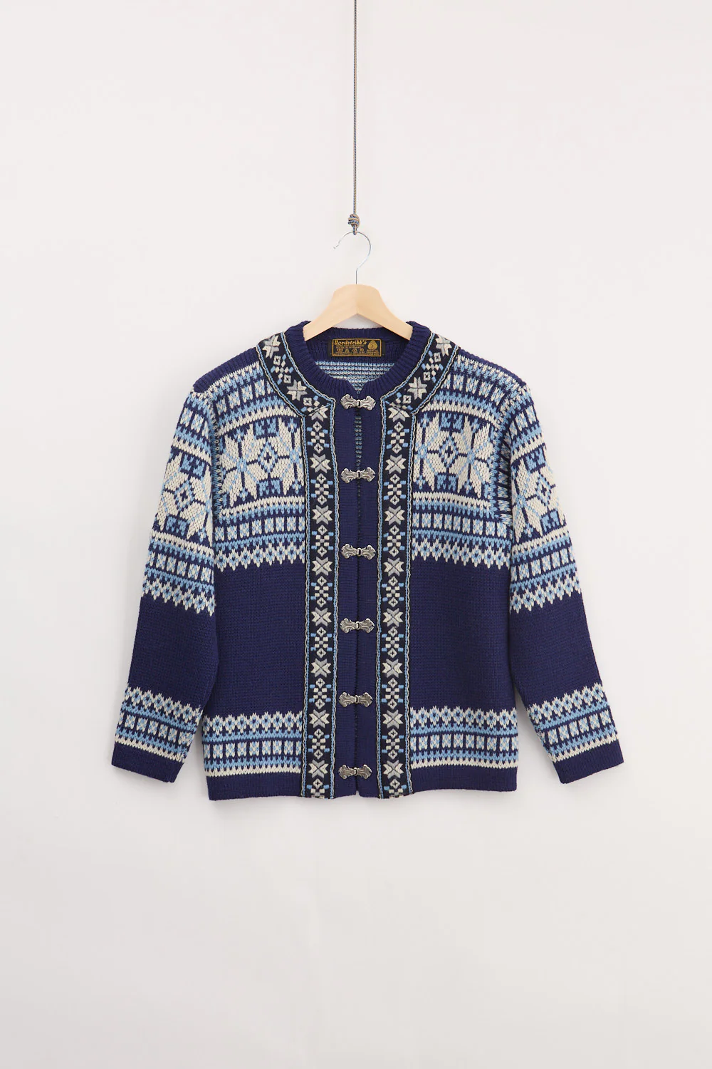 80's Nordstrikk Traditional Wool Cardigan Knit (M)