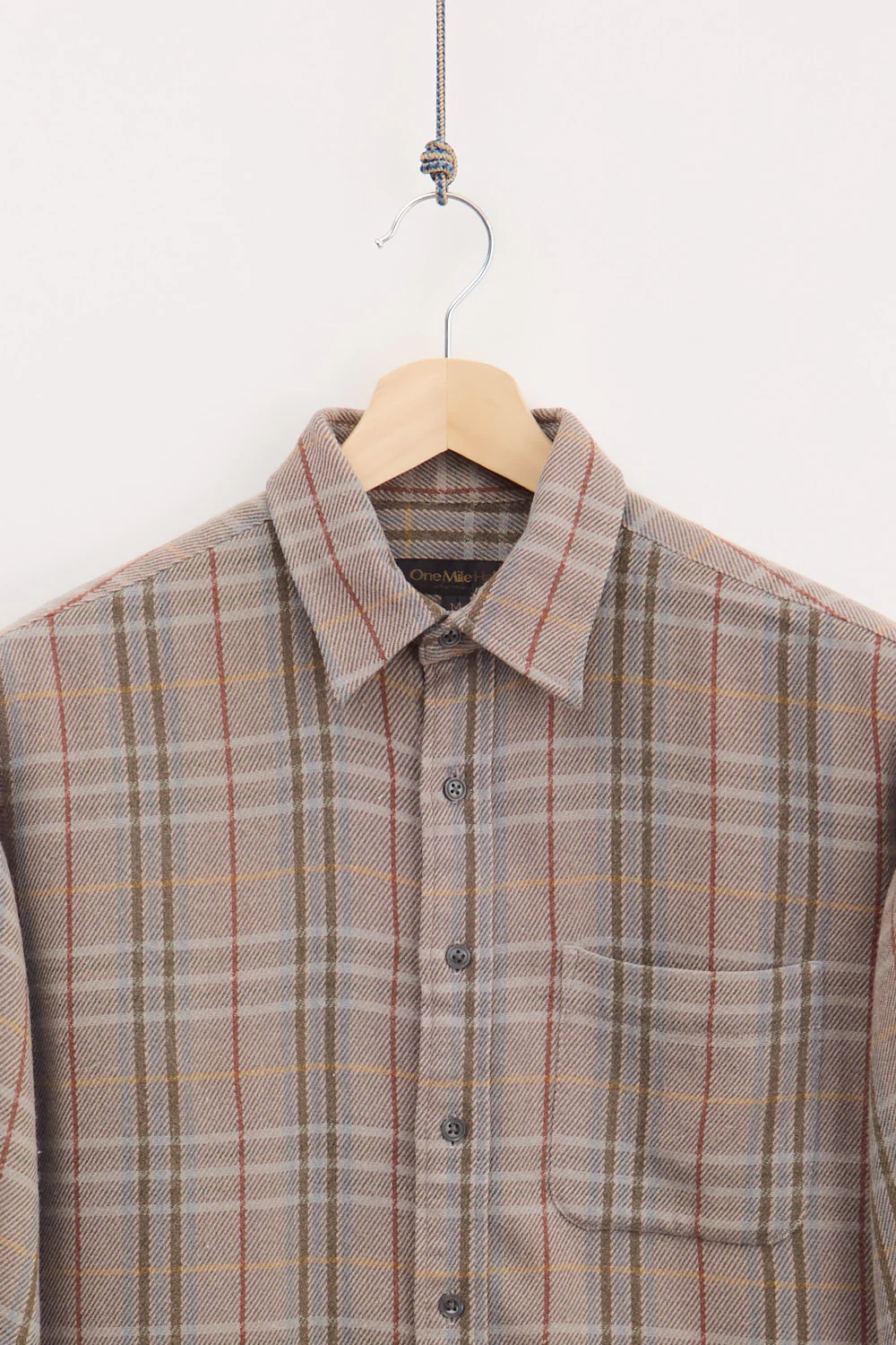 Vintage Wool Shirt (M) - Image 2