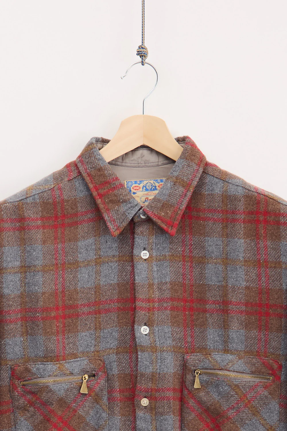 Azzurra Wool Shirt (XL) - Image 2