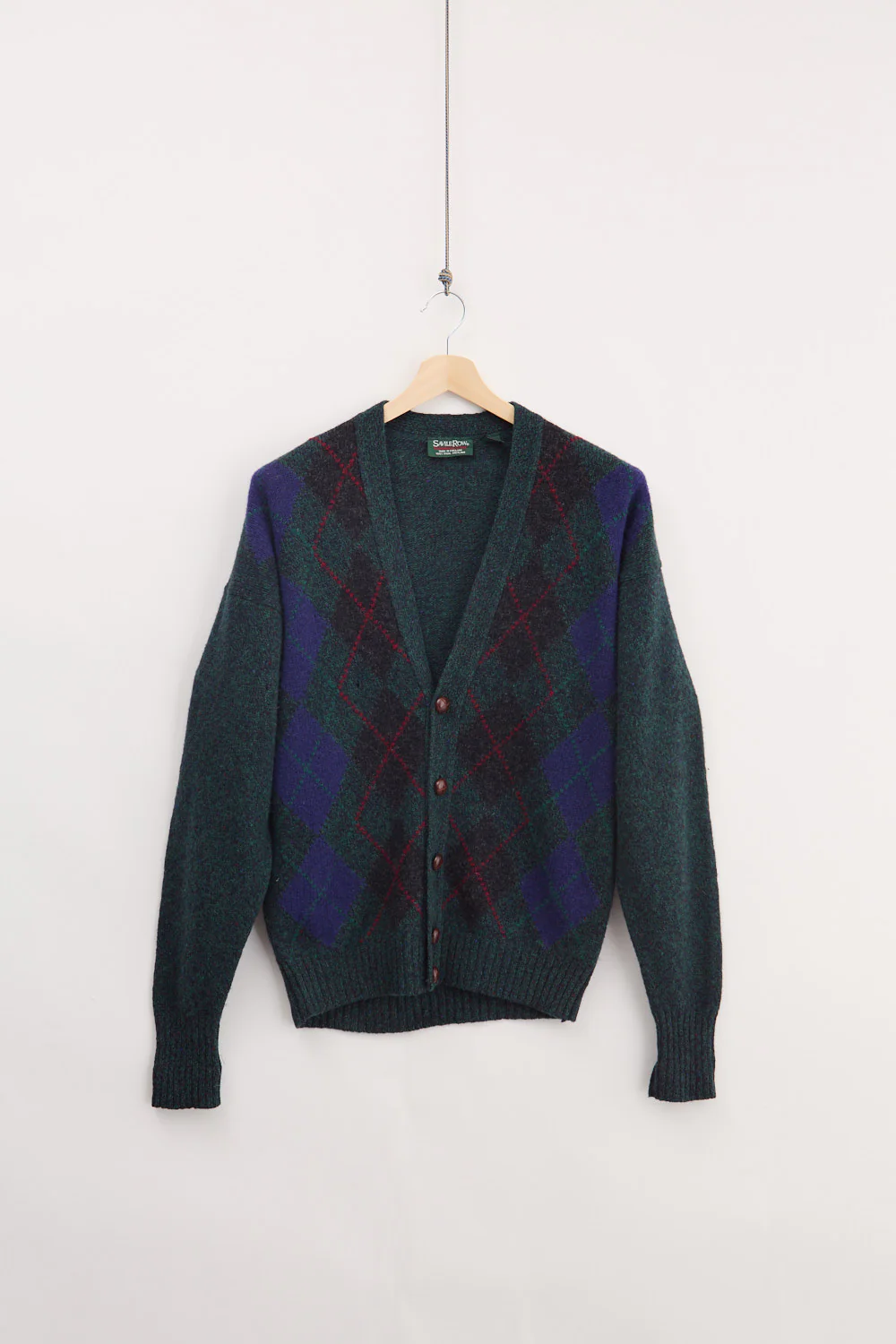 Savile Row Wool Cardigan  (M)