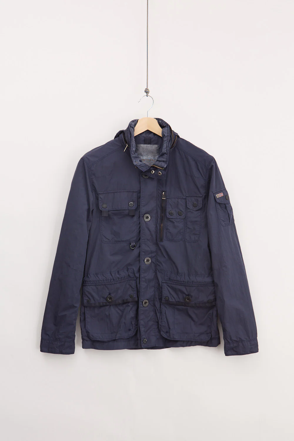 90's Napapijri Sport Windbreaker Jacket (L)
