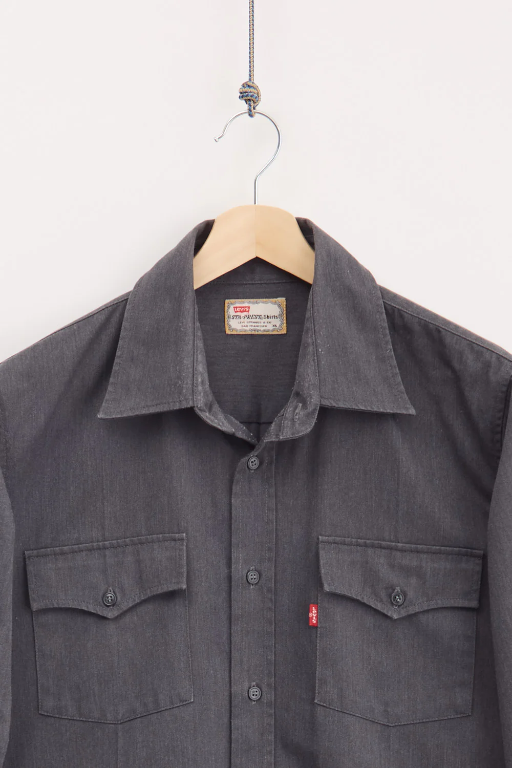 Levi's Sta-Prest Shirt (XL) - Image 2