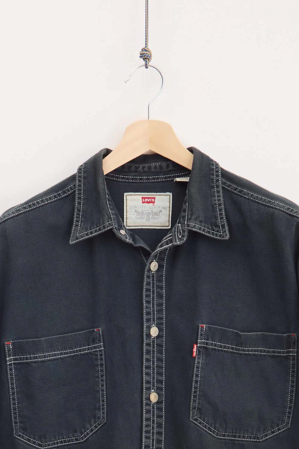 Levi's Denim Shirt (L) - Image 2