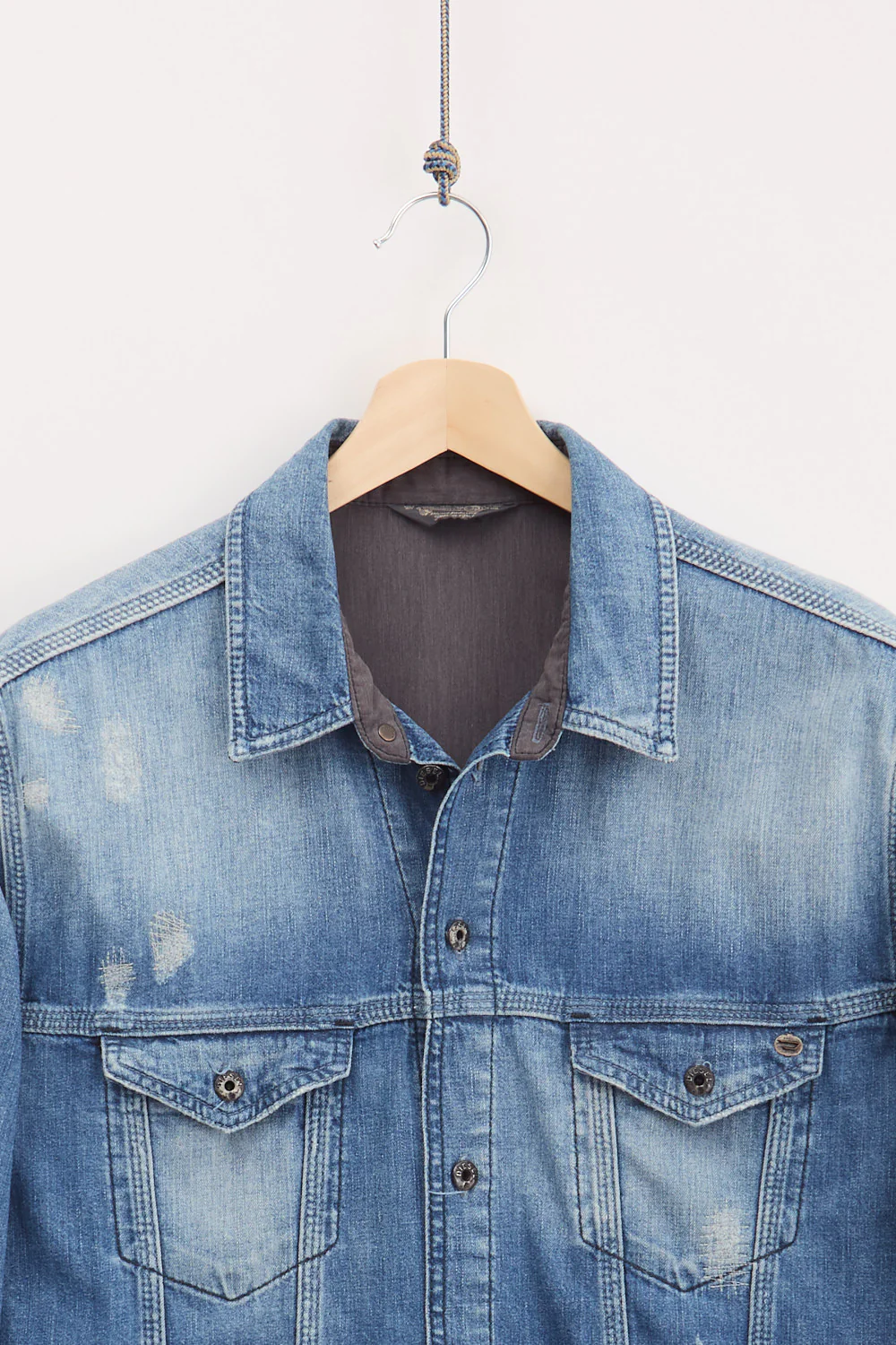 90's Diesel Denim Shirt (XL) - Image 2
