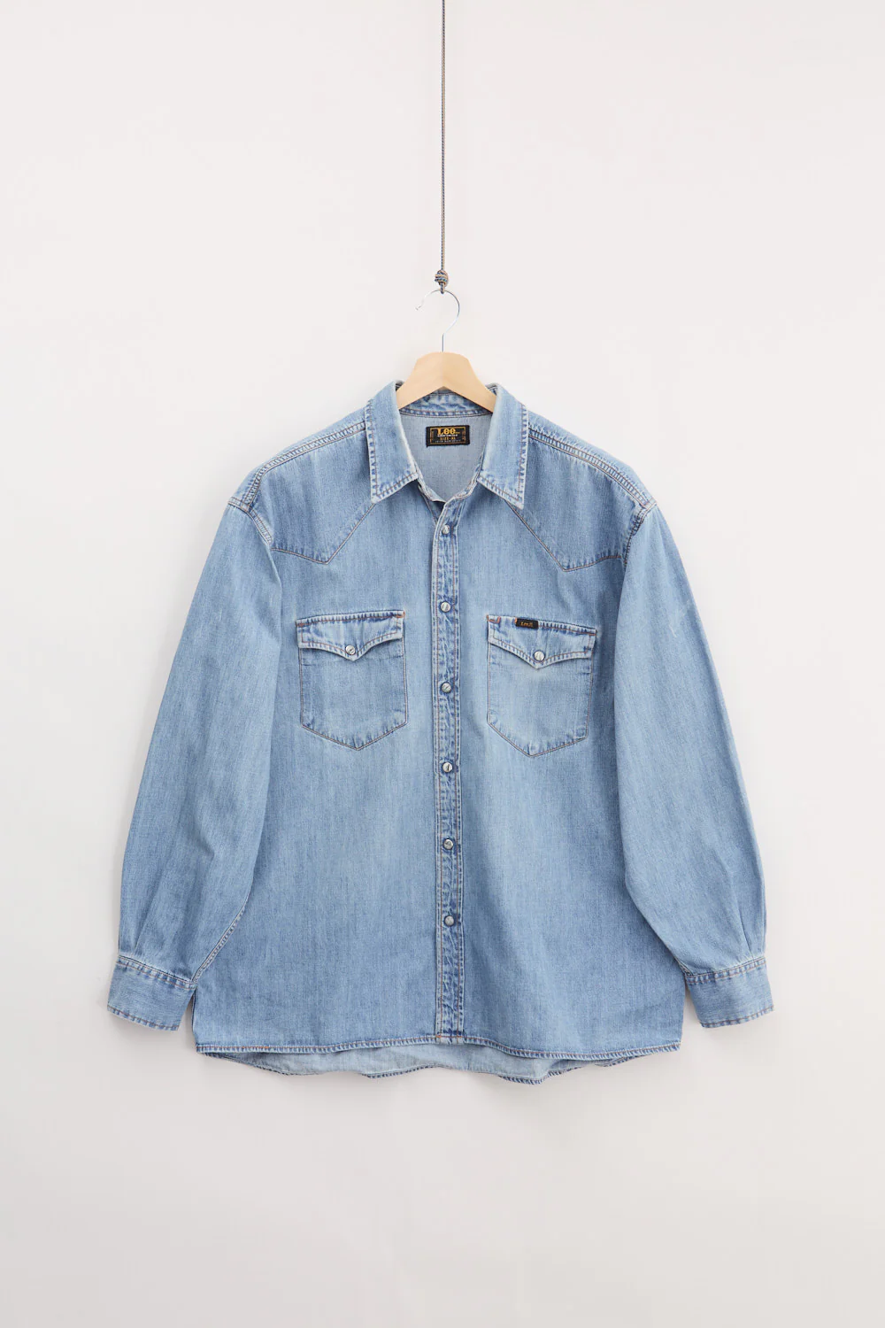 90's Lee Western Denim Shirt (XL)