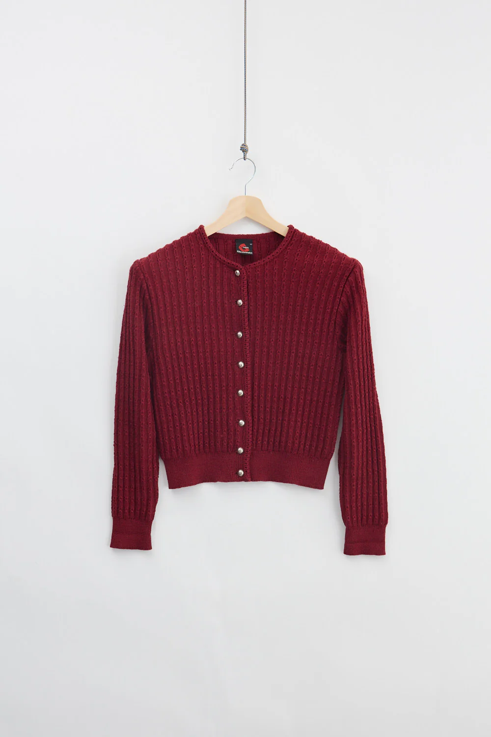 Womens Wool Knit Cardigan (S)