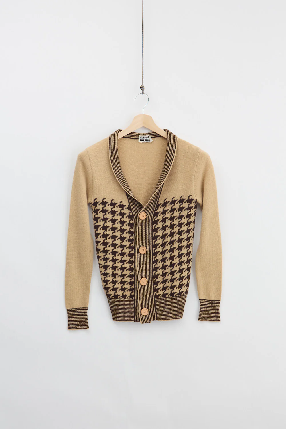 Italian Wool Knit Cardigan (S)