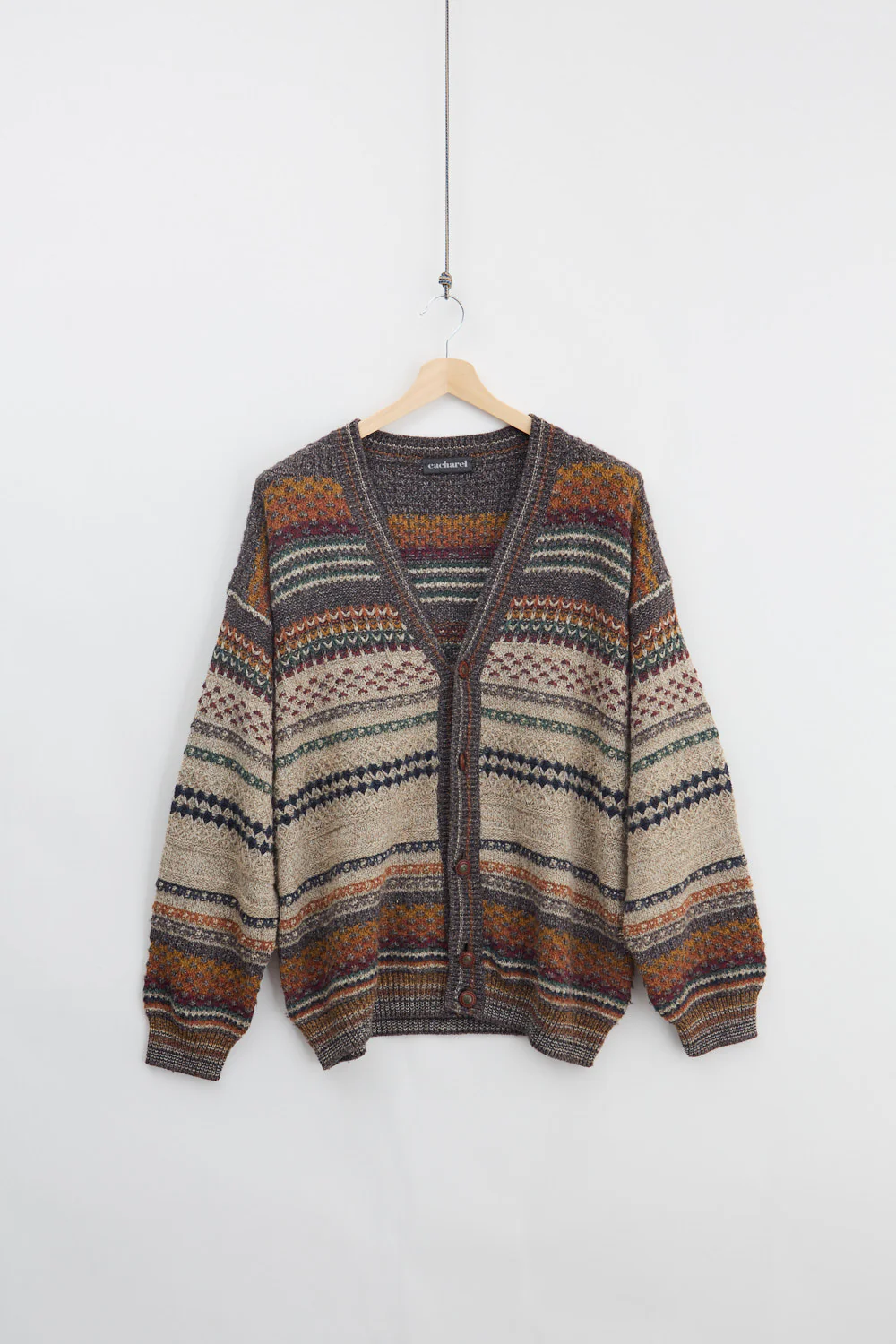 Cacharel Wool Knit Cardigan (XL)