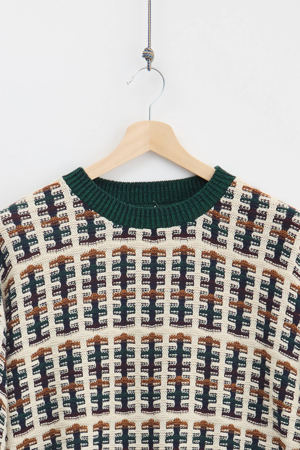 Multicolor Knit Sweater (M) - Image 2