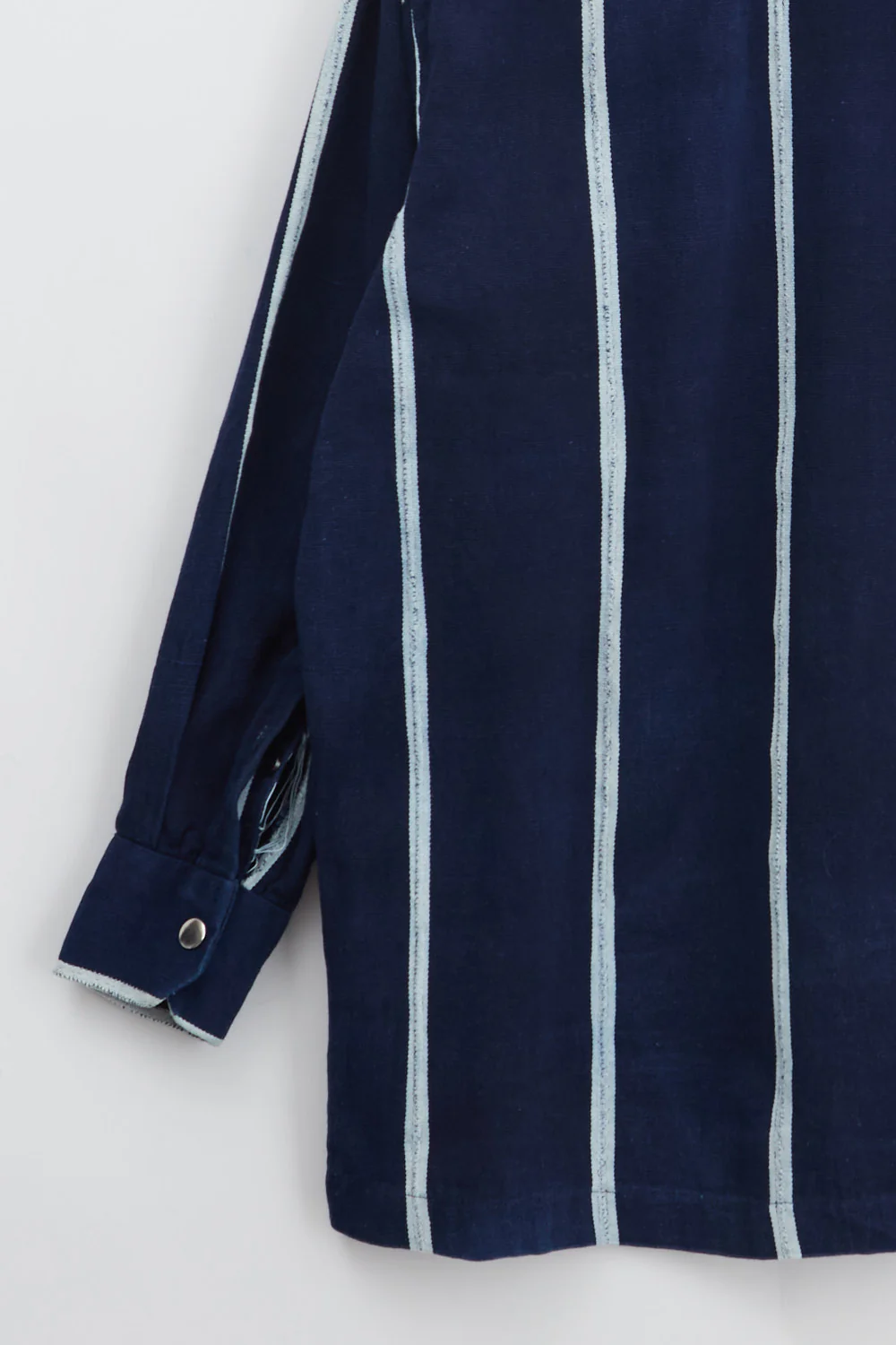 Kente Gentlemen Denim Shirt (L) - Image 3