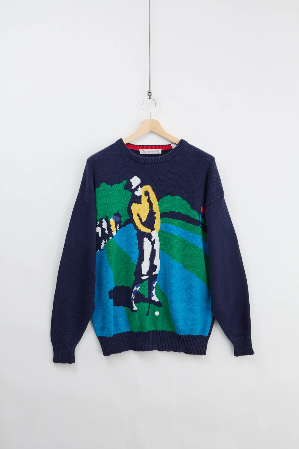 90's John Ashford Golf Knit Sweater (XL)
