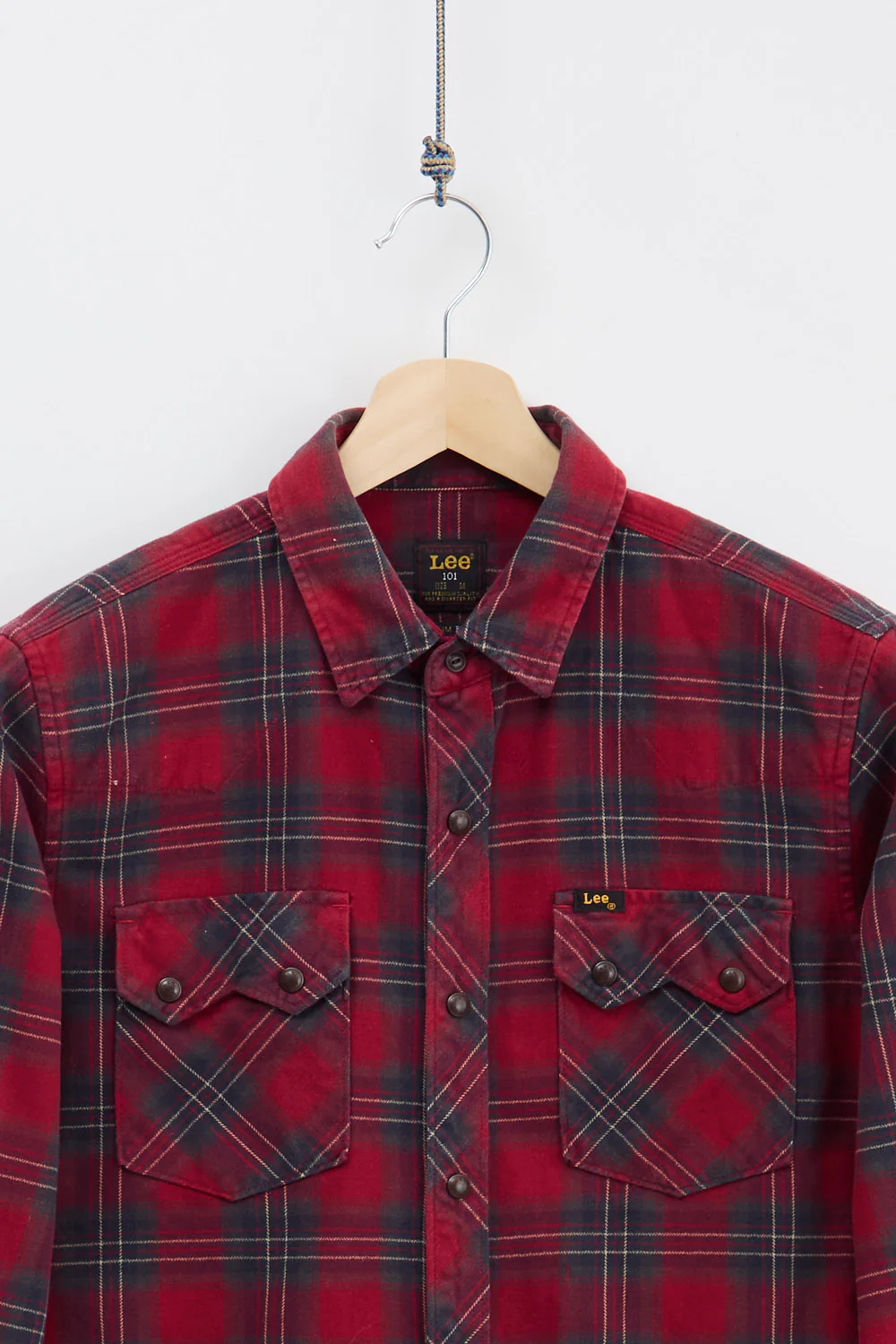 Lee Western Flannel Shirt (M) - Image 2